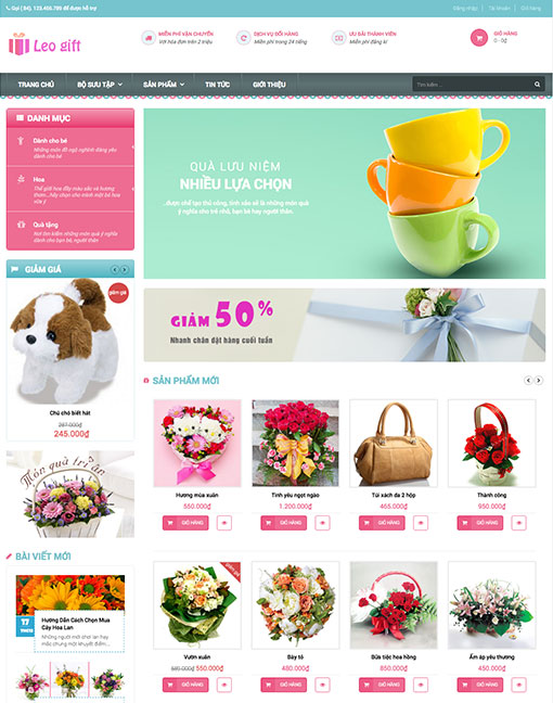 Mẫu giao diện 03